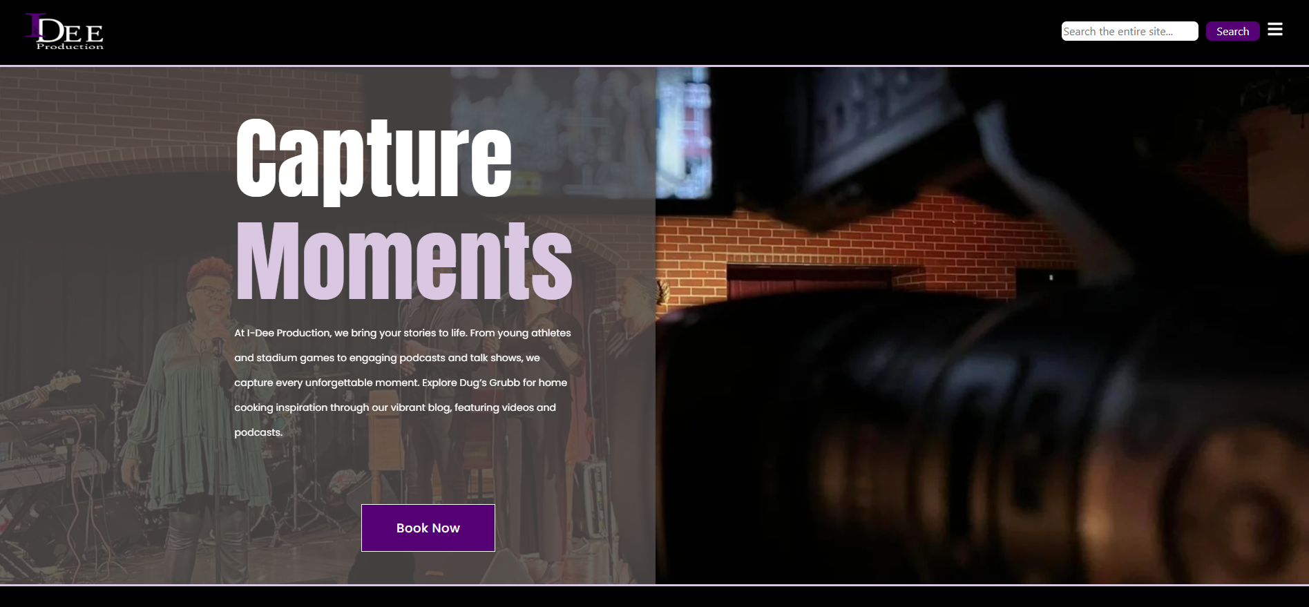 I-Dee Production Website & Maintenance