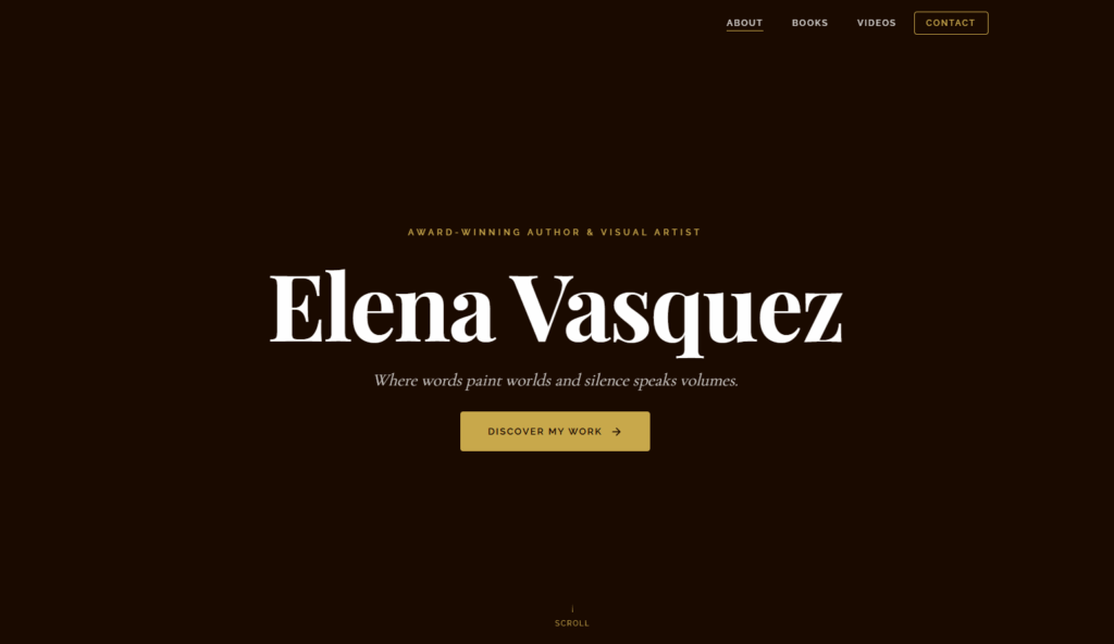 Artist WordPress Theme